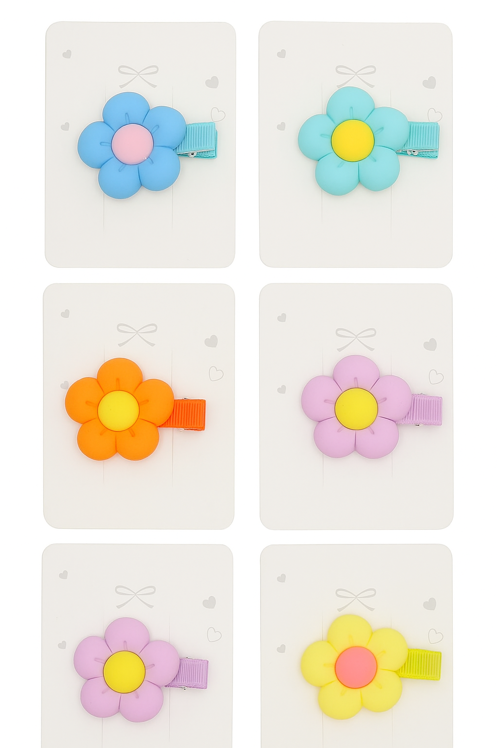 Hebilla Flor X 12 Pares