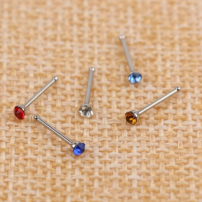 Pircing circón  X 1 Caja