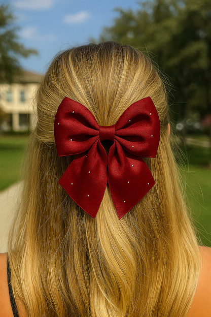 Moña Brillo Y Perlitas – Cartón X 12 Pares