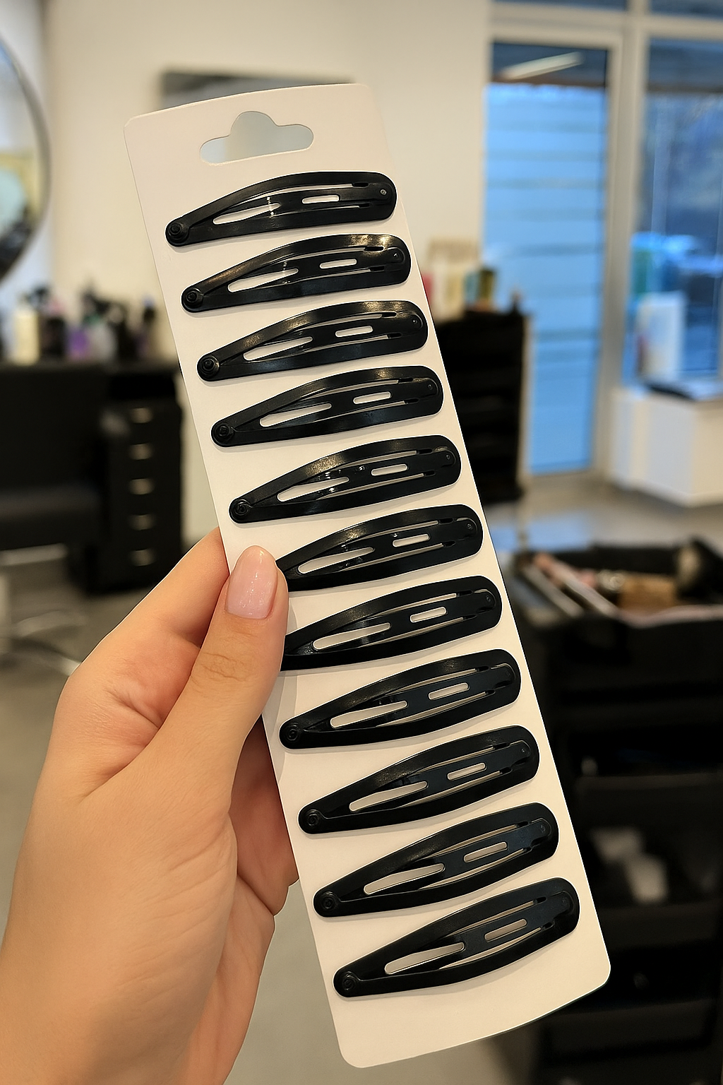 Pinza Clic Mediana Tira 10 Unid X 6 Cartones