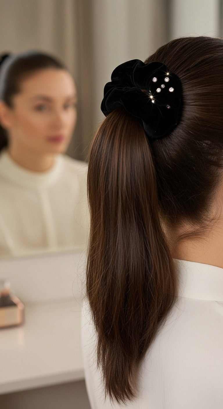 Moña Terciopelo Punto Circón – Paquete Surtido X 12 Unid